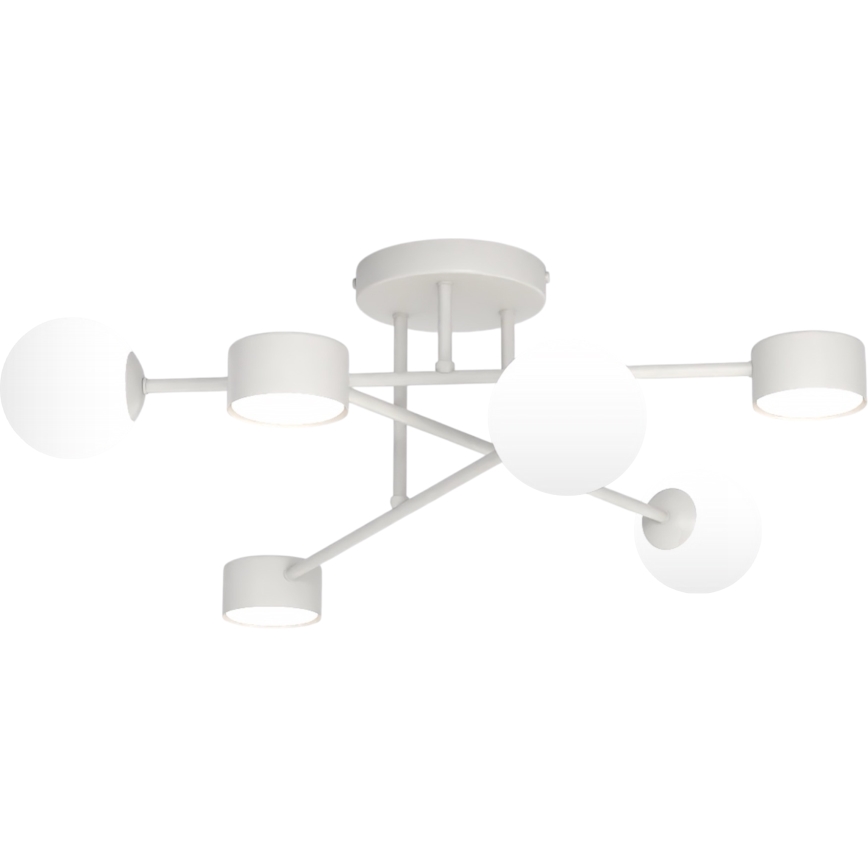 Aufputz-Deckenleuchte HOLON 3xG9/8W/230V + 3xGX53/12W grau
