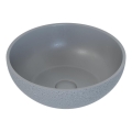 Aufsatzwaschbecken BERGEN Ø 39 cm Beton/Grau
