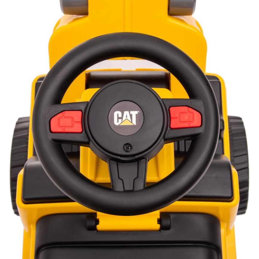 Aufsitz-Rutsch-Frontlader CAT gelb/schwarz