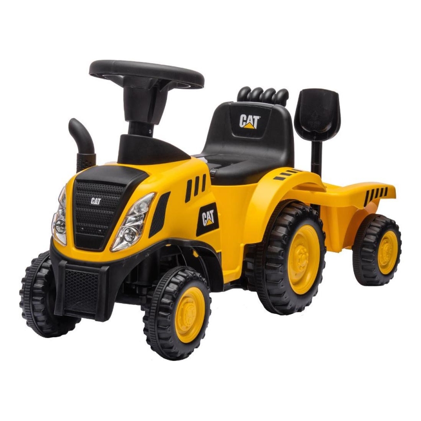 Aufsitz-Rutschtraktor CAT gelb/schwarz