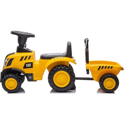 Aufsitz-Rutschtraktor CAT gelb/schwarz