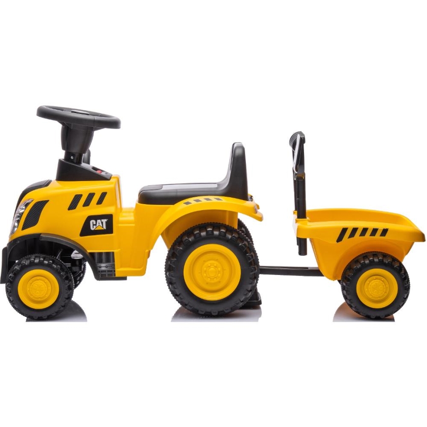Aufsitz-Rutschtraktor CAT gelb/schwarz
