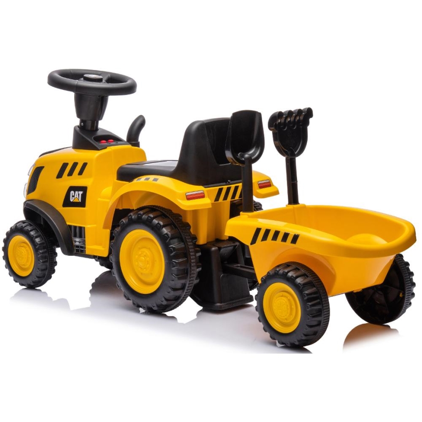 Aufsitz-Rutschtraktor CAT gelb/schwarz