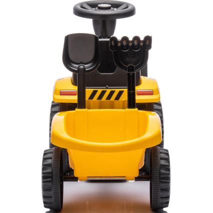 Aufsitz-Rutschtraktor CAT gelb/schwarz