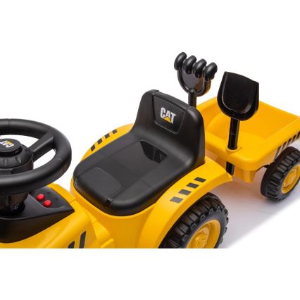 Aufsitz-Rutschtraktor CAT gelb/schwarz