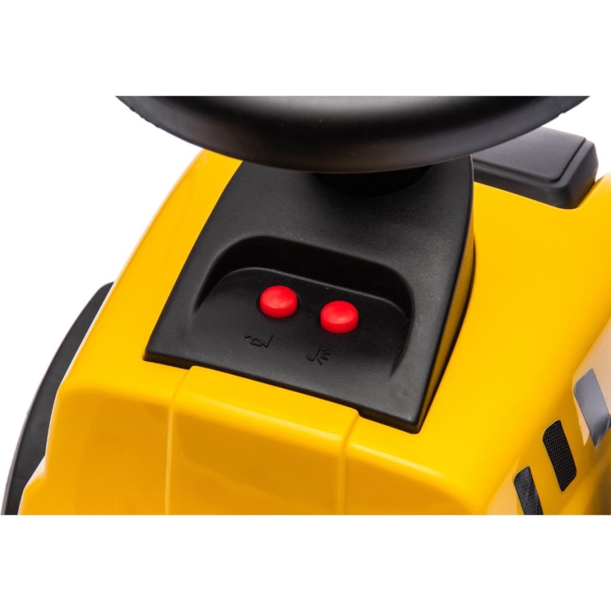 Aufsitz-Rutschtraktor CAT gelb/schwarz