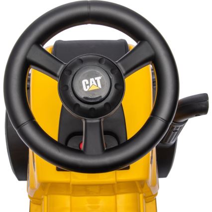 Aufsitz-Rutschtraktor CAT gelb/schwarz
