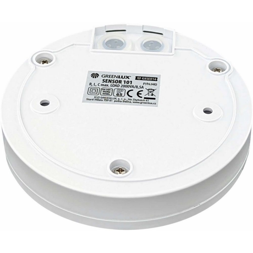 Außensensor Bewegung 360x120° Weiß IP65