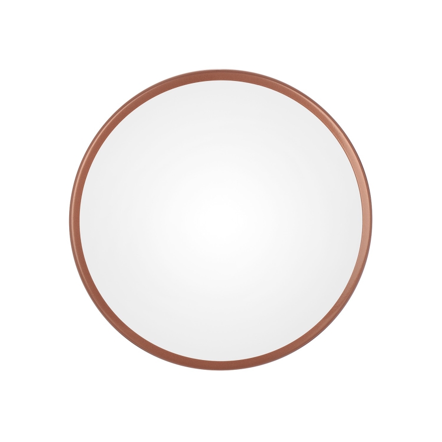 Außen-Deckenleuchte mit Sensor CLEO 3xE27/24W/230V Ø 40 cm Kupfer IP54