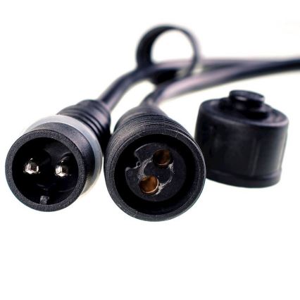 Außen-Dekorationskette GIRLANDA 10 m 10xE27/10W/230V IP44