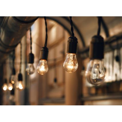 Außen-Dekorationskette GIRLANDA 12 m 10xE27/15W/230V IP44