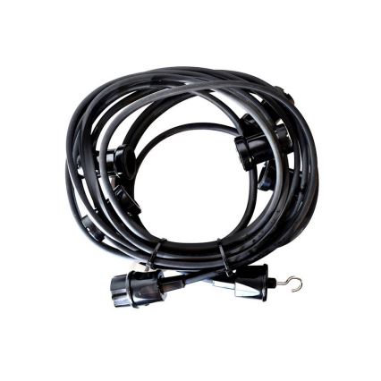 Außen-Dekorationskette GIRLANDA 17 m 15xE27/15W/230V IP44