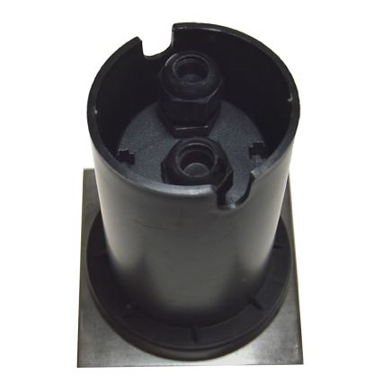 Außen-Einbaustrahler 1xGU10/35W/230V IP44 mattchrom