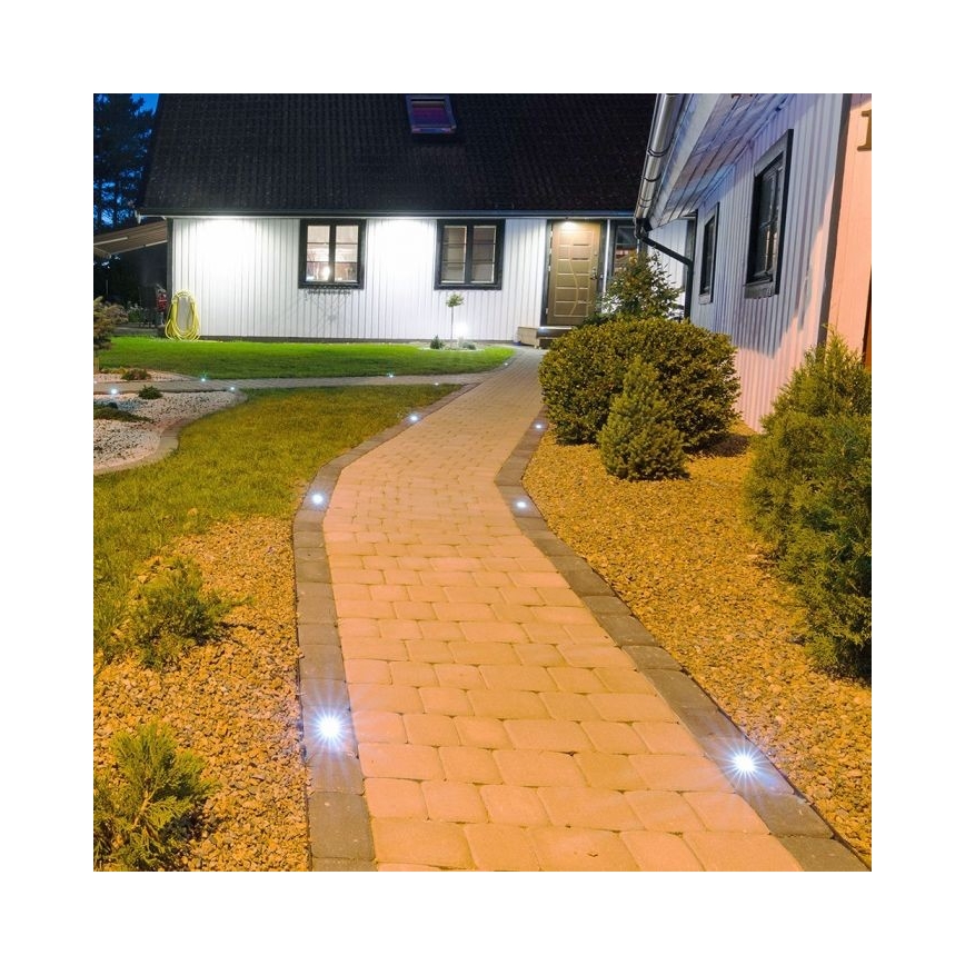 Außen-Einbaustrahler 1xGU10/35W/230V IP67