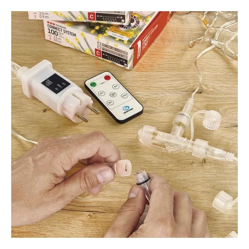 Außen-Verteilerkabel für Verbindungsketten, 0,5 m, IP44