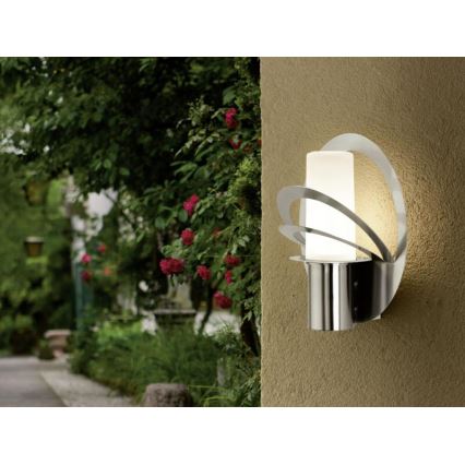 EGLO 90183 - Venkovní nástěnné svítidlo AVELLINO 1xE27/60W bílá