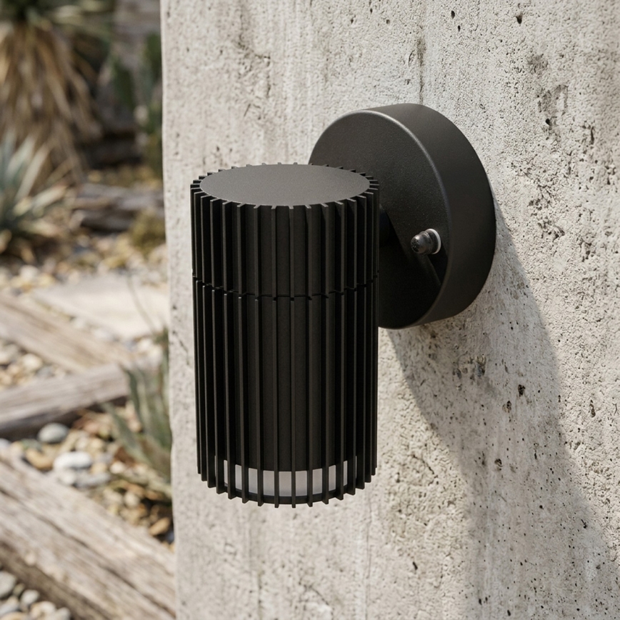 Außen-Wandspot LANTHEA 1xGU10/11W/230V IP44 schwarz