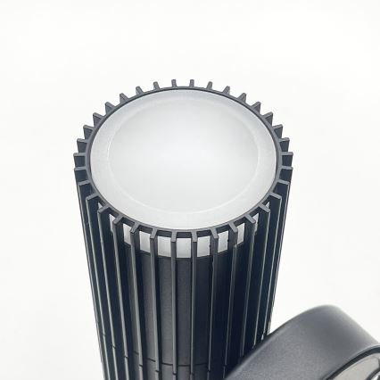 Außen-Wandspot LANTHEA 1xGU10/11W/230V IP44 schwarz