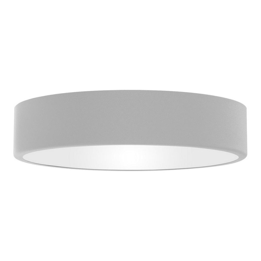 Außendeckenleuchte mit Sensor CLEO 3xE27/24W/230V d. 40 cm grau IP54