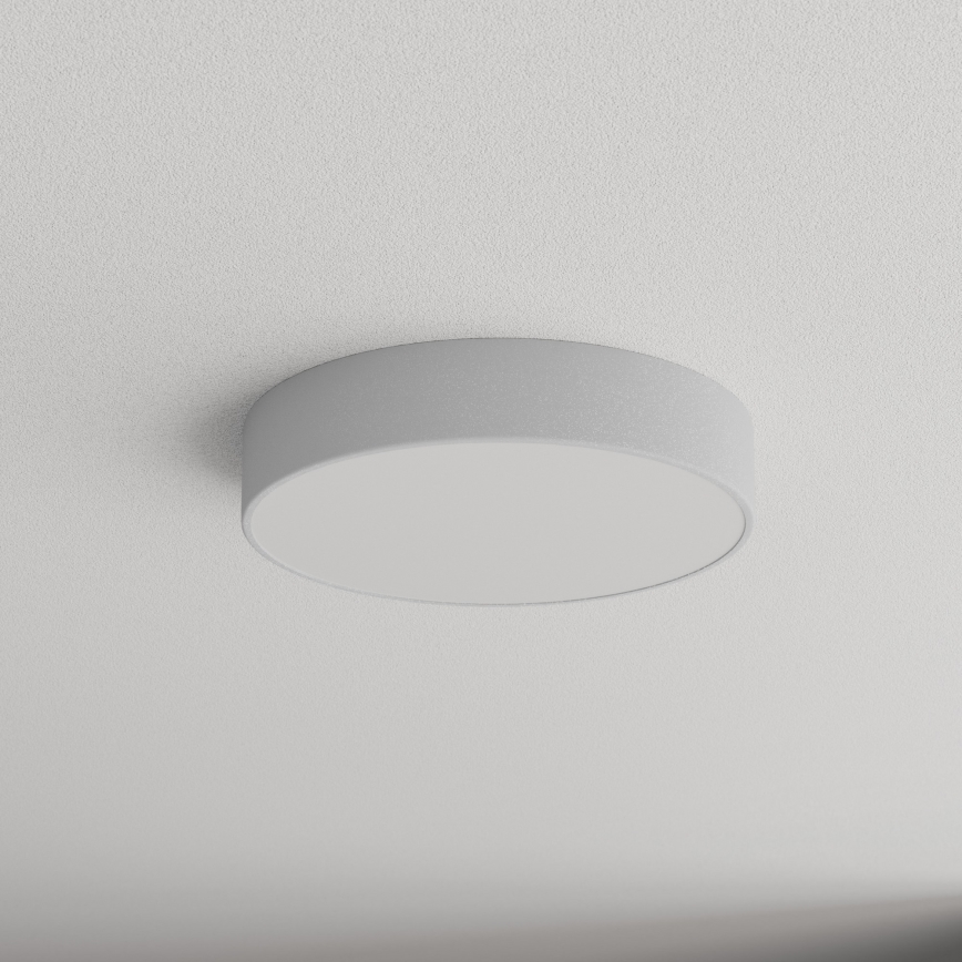 Außendeckenleuchte mit Sensor CLEO 3xE27/24W/230V d. 40 cm grau IP54