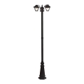 Außenlampe 2xE27/60W/230V IP44 232 cm schwarz