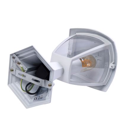 Außenlampe FOX 1xE27/40W/230V IP44 weiß