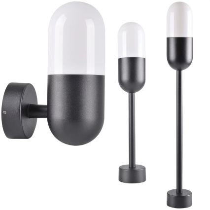 Außenlampe HORTEN 1xE27/10W/230V IP44 44 cm