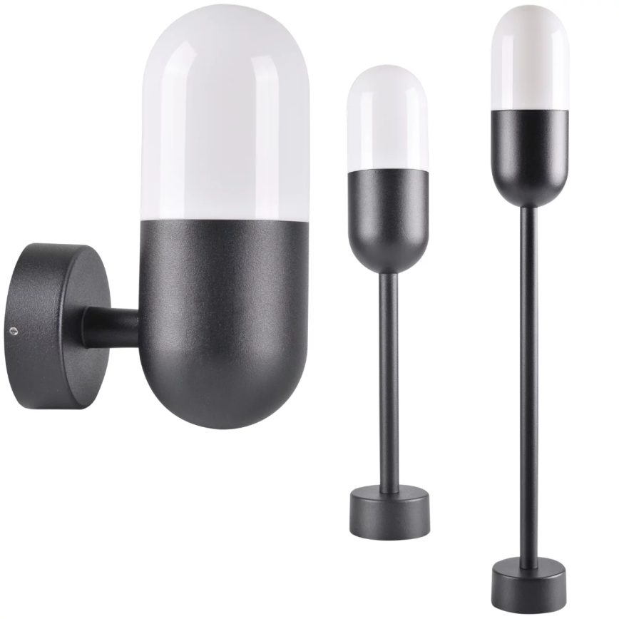 Außenlampe HORTEN 1xE27/10W/230V IP44 44 cm