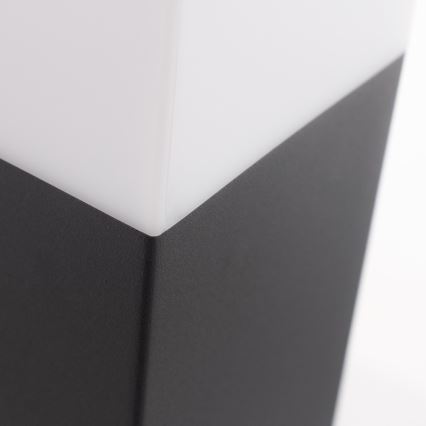 Außenleuchte NEW YORK 1xE27/12W/230V IP44 44 cm Anthrazit