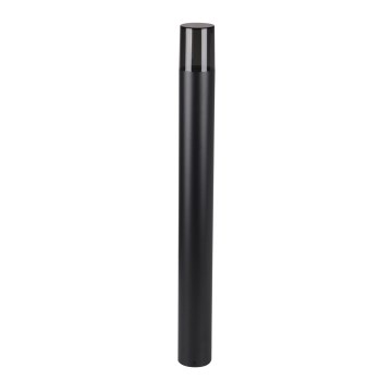 Außenleuchte 1x E27, 40 W, 230 V, IP44, 80 cm, Schwarz/rauchfarben