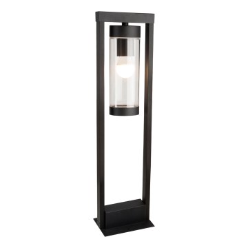 Außenleuchte 1x E27/60W/230V IP44 schwarz/rauchbraun