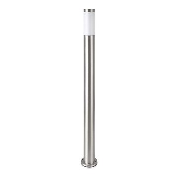 Außenleuchte 1xE27/60W/230V IP44 110cm mattchrom