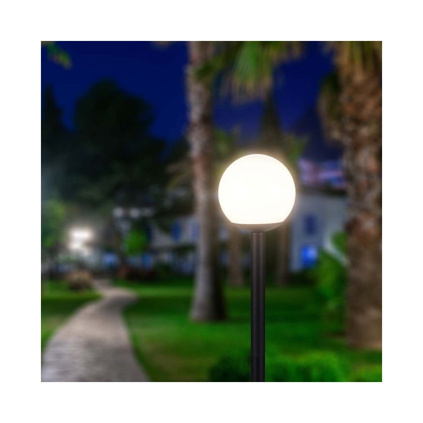 Außenleuchte 1xE27/60W/230V IP44 97 cm schwarz