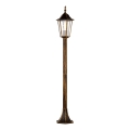 Außenleuchte ARRAIA 1xE27/15W/230V IP44 bronzen