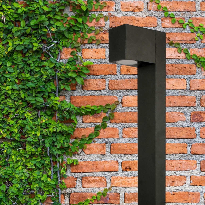 Außenleuchte BOSTON 1xGU10/10W/230V 80 cm IP54 schwarz