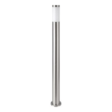 Außenleuchte BROOKLYN 1xE27/60W/230V 45 cm IP44 matt Chrom