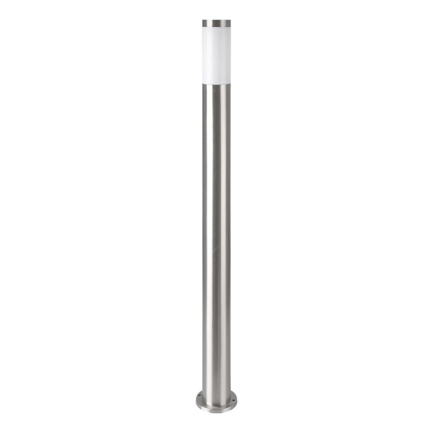Außenleuchte BROOKLYN 1xE27/60W/230V 45 cm IP44 matt Chrom