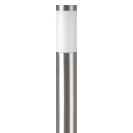 Außenleuchte BROOKLYN 1xE27/60W/230V 45 cm IP44 matt Chrom