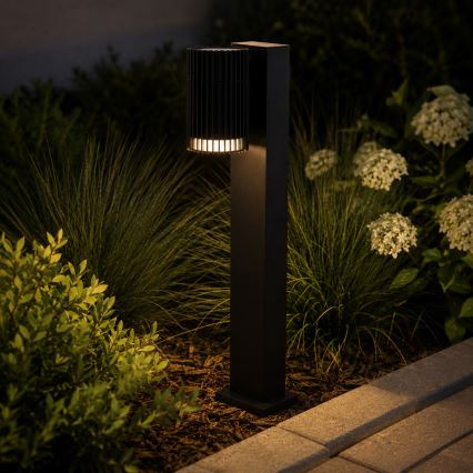 Außenleuchte LANTHEA 1xGU10/11W/230V IP44 50 cm schwarz