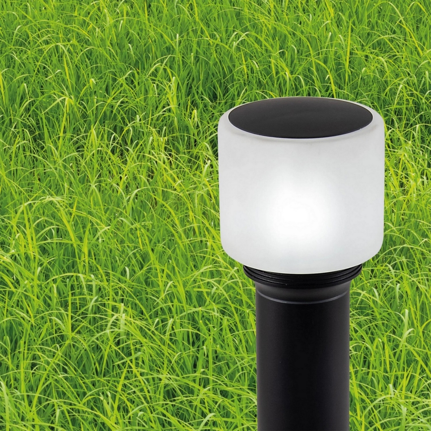 Außenleuchte MADRID 1xE27/12W/230V 80 cm IP44 schwarz