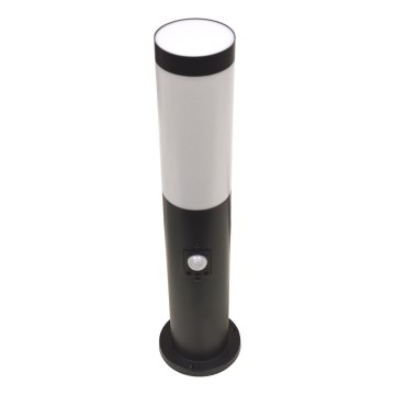 Außenleuchte mit Sensor LOPPA 1xE27/60W/230V 45 cm IP44 schwarz