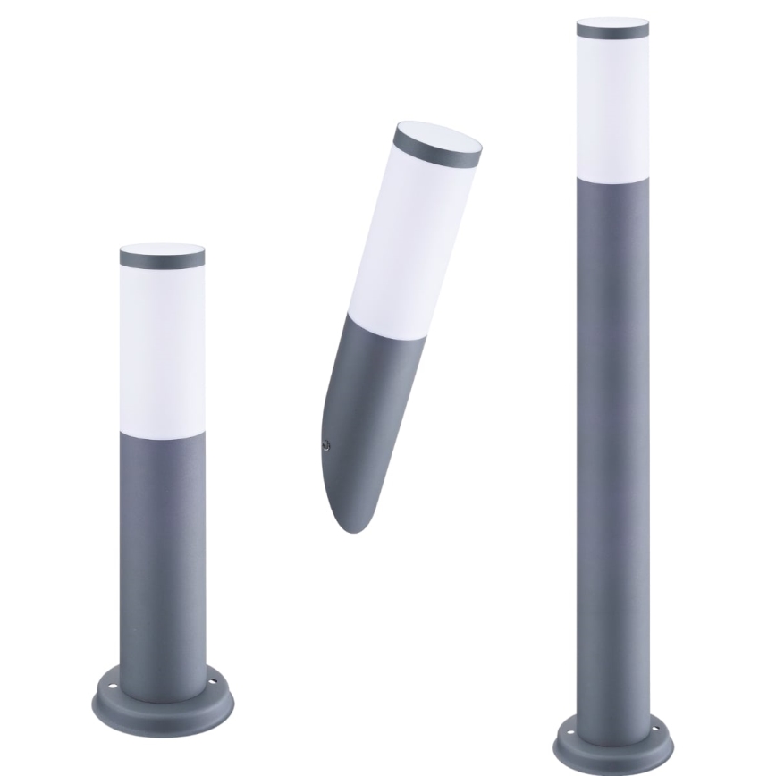 Außenleuchte OSLO 1xE27/10W/230V 45 cm IP44 anthrazit