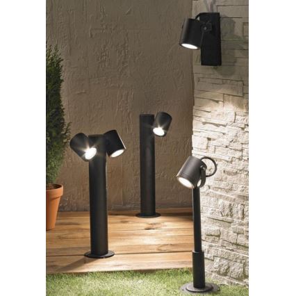 Außenleuchte PINO 1xGU10/10W/230V IP44 44 cm