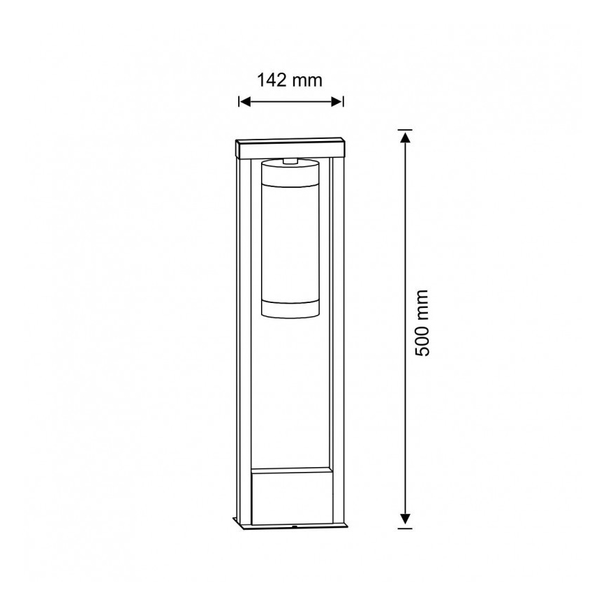 Außenleuchte SPECTRA 1xE27/10W/230V IP44 50 cm