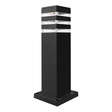 Außenleuchte TEKSAS 1xE27/12W/230V IP44 44 cm Graphit