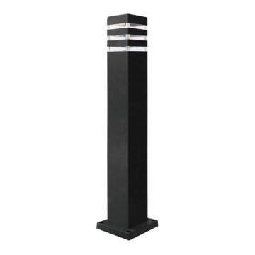 Außenleuchte TEKSAS 1xE27/12W/230V IP44 74 cm Graphit