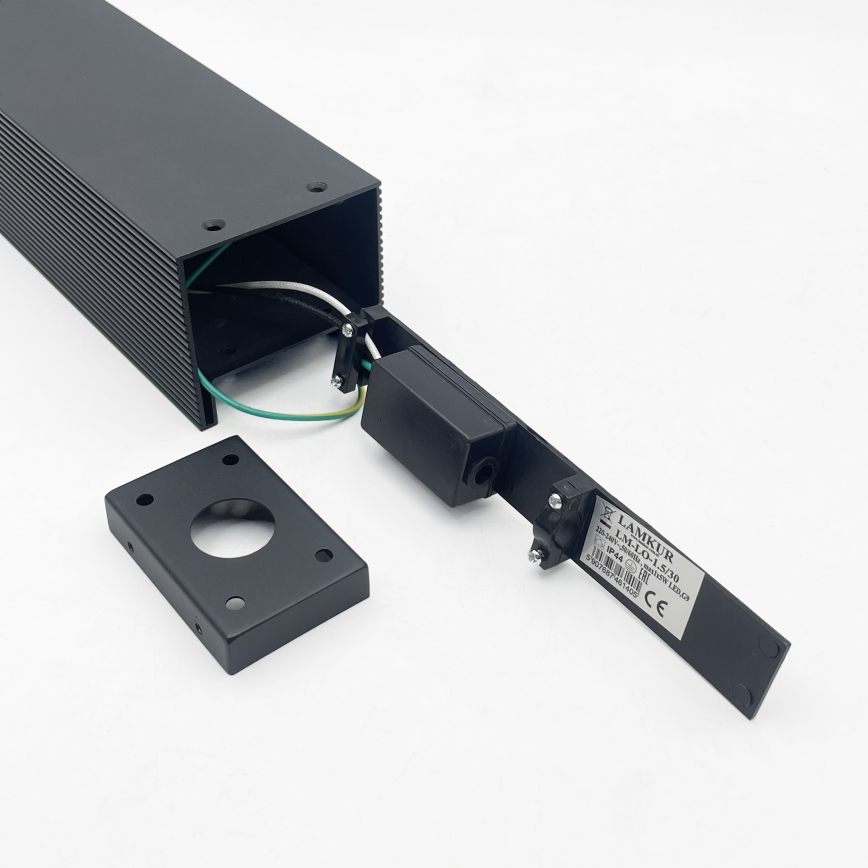 Außenleuchte VESPER 1xG9/5W/230V IP44 30 cm schwarz