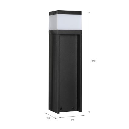 Außenleuchte VESPER 1xG9/5W/230V IP44 30 cm schwarz