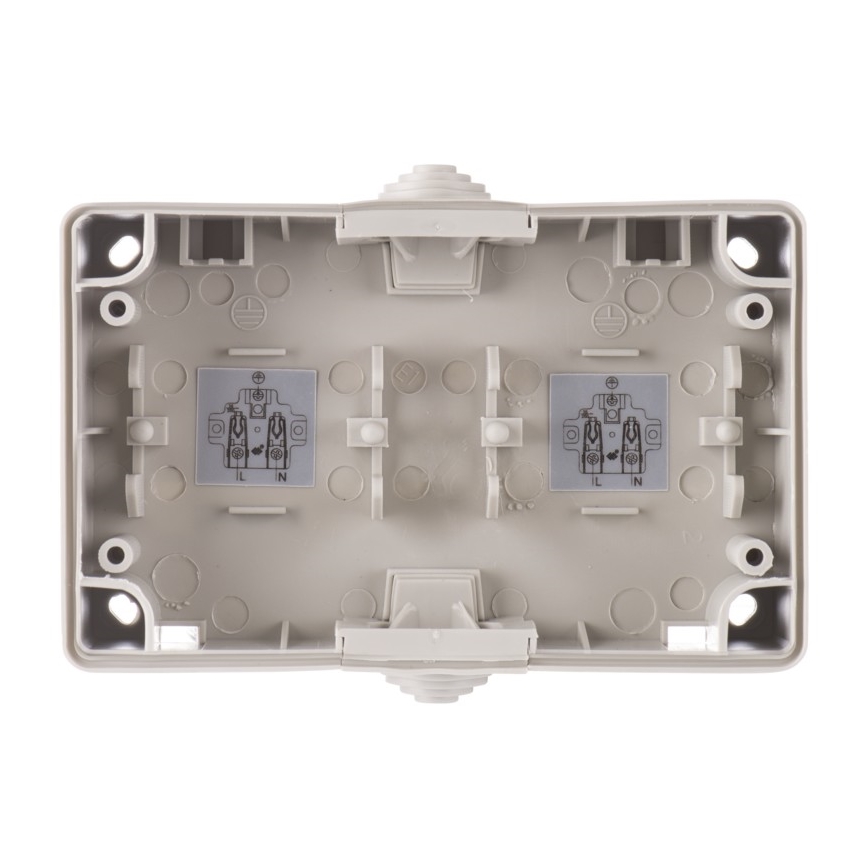 Außensteckdose FRENCH 250V/16A IP44 2Z