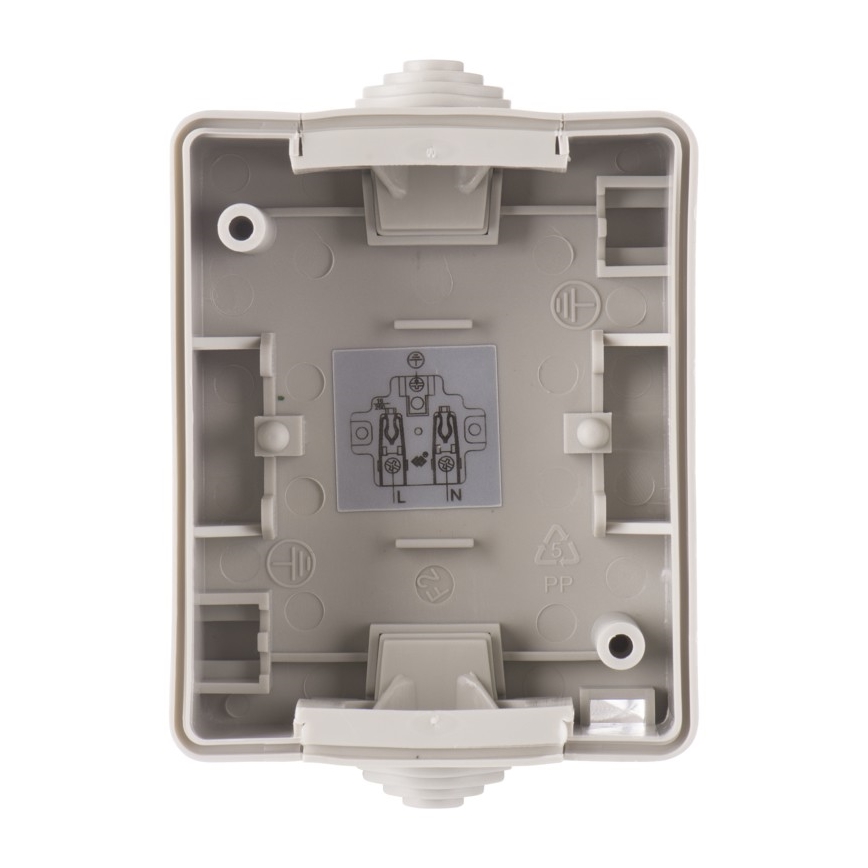 Außensteckdose FRENCH 250V/16A IP54